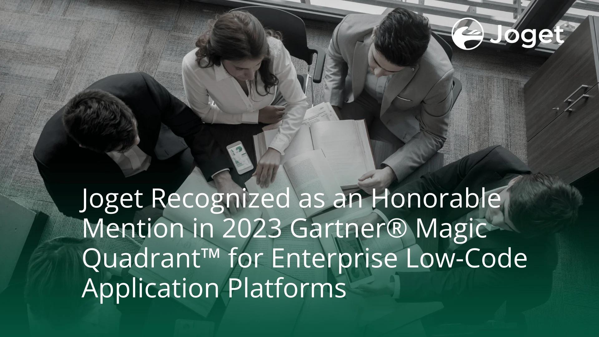 Joget Recognized as an Honorable Mention in 2023 Gartner® Magic Quadrant™ for Enterprise Low-Code Application Platforms