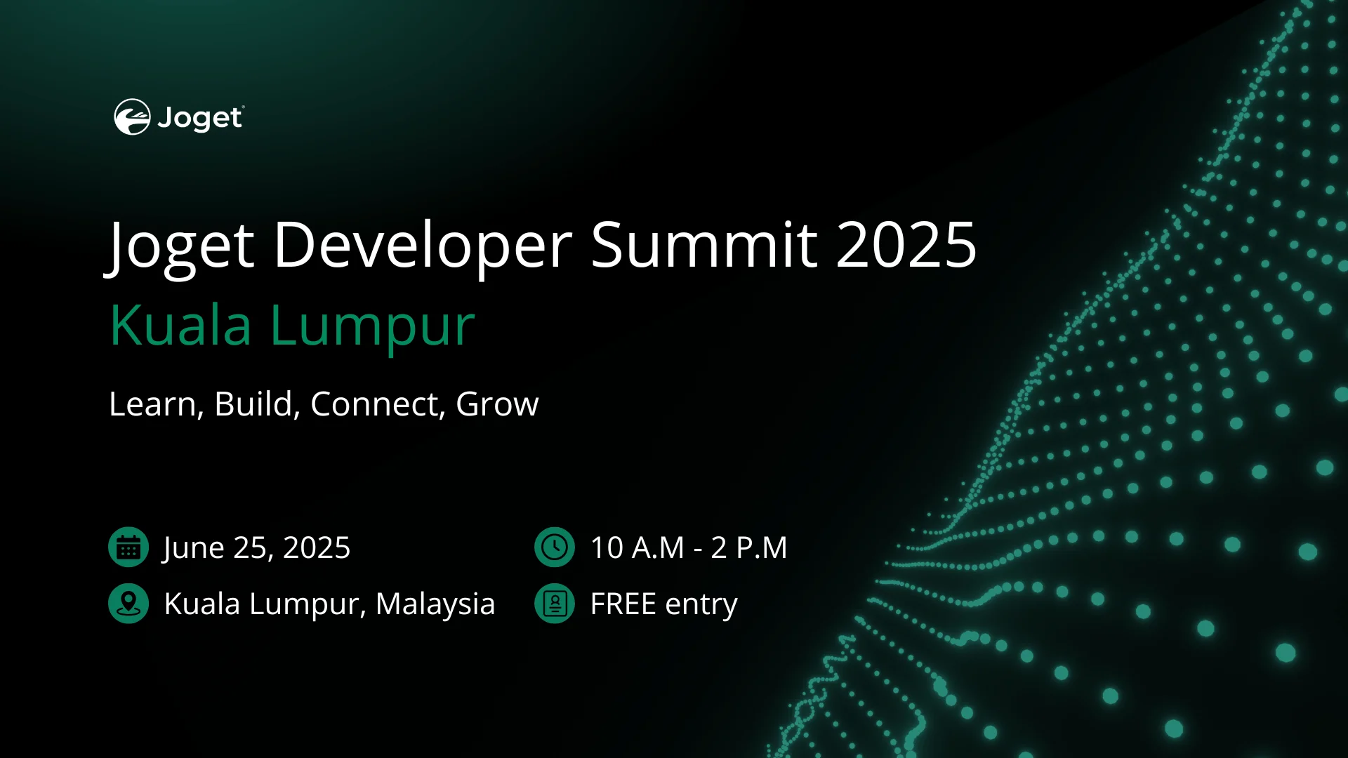 Joget Developer Summit 2025 Kuala Lumpur