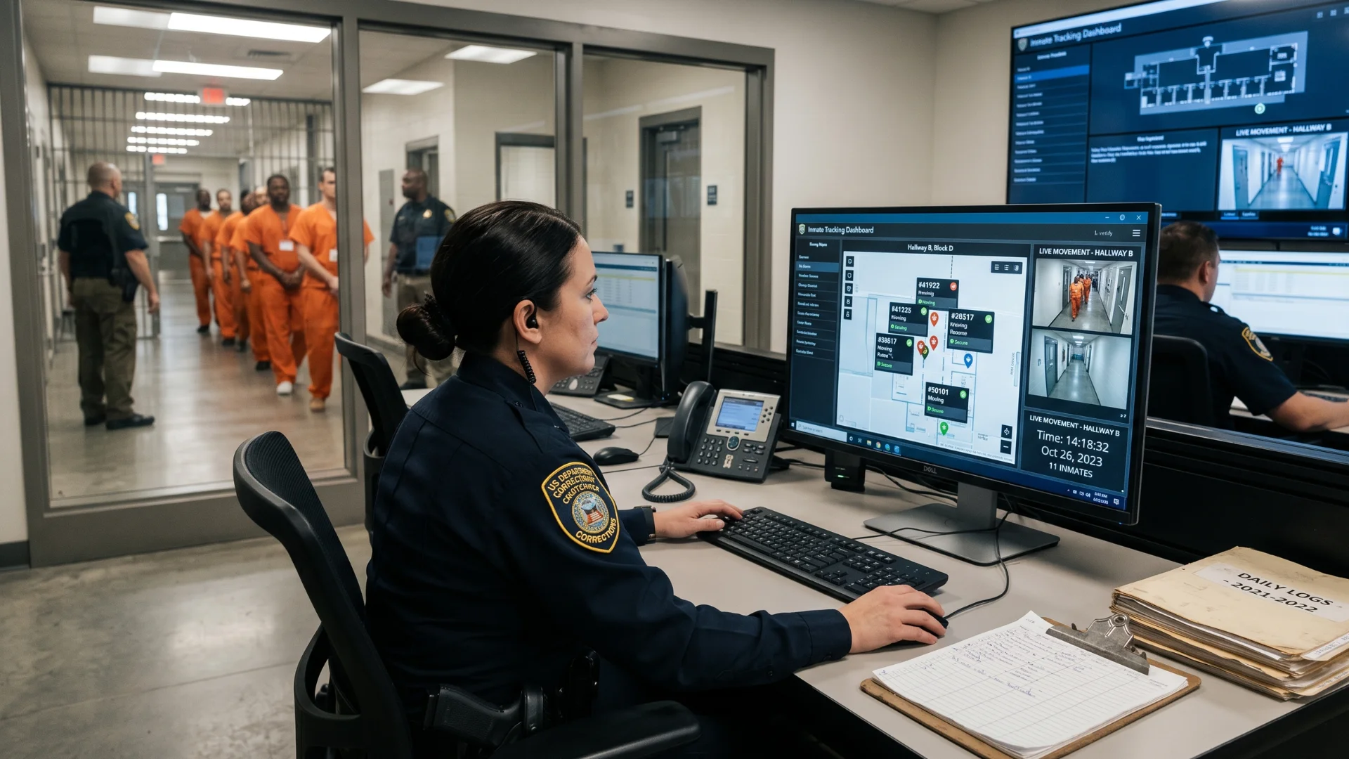 A US Correctional Facility Went from Reactive Paper-Based Tracing to Tracking 2,000 Inmates in Real Time